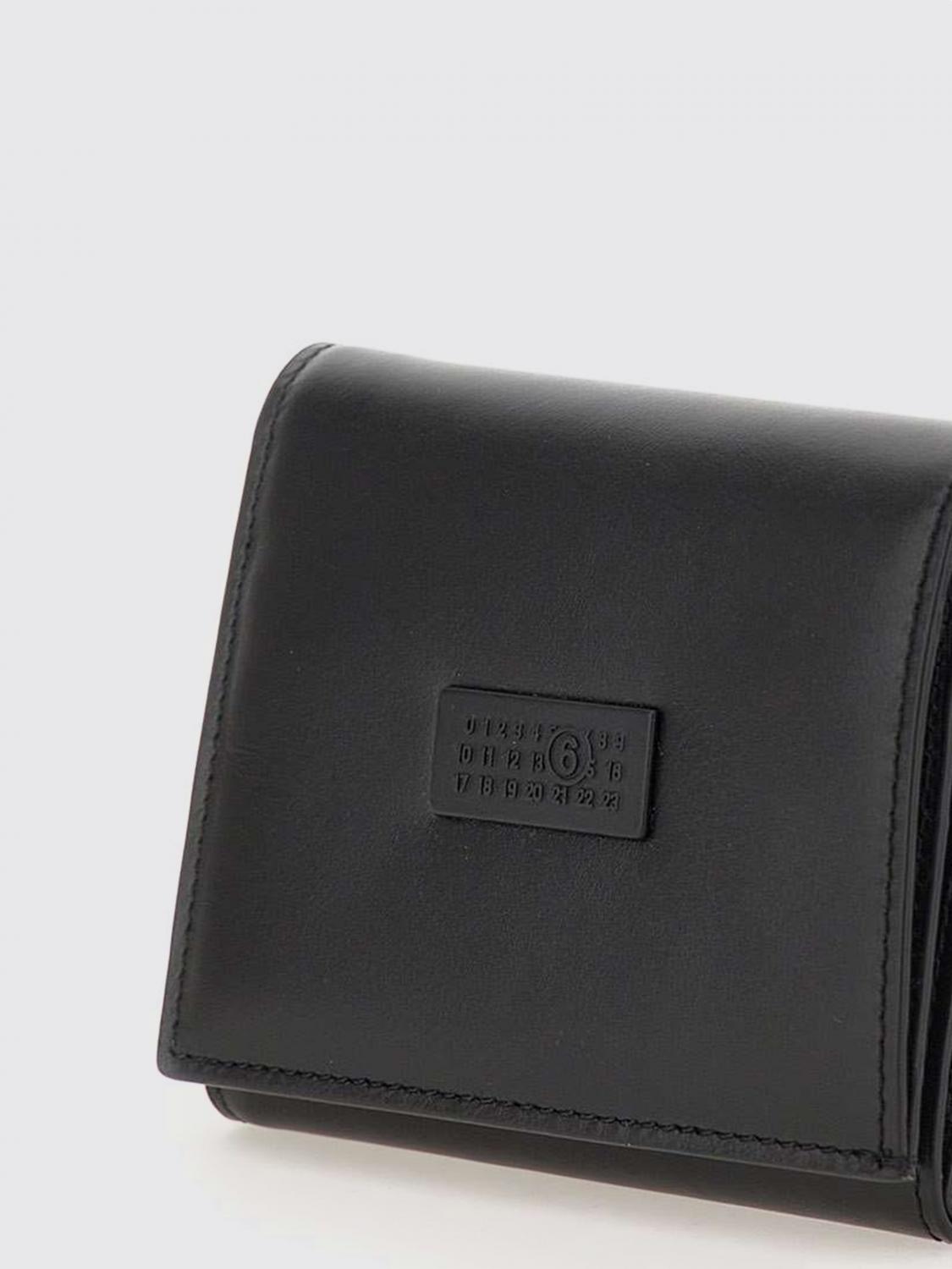 MM6 MAISON MARGIELA: Wallet men - Black | Mm6 Maison