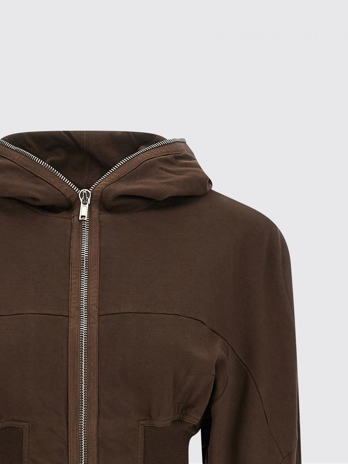 RICK OWENS DRKSHDW SWEATSHIRT: Sweatshirt woman Rick Owens Drkshdw, Brown - Img 3