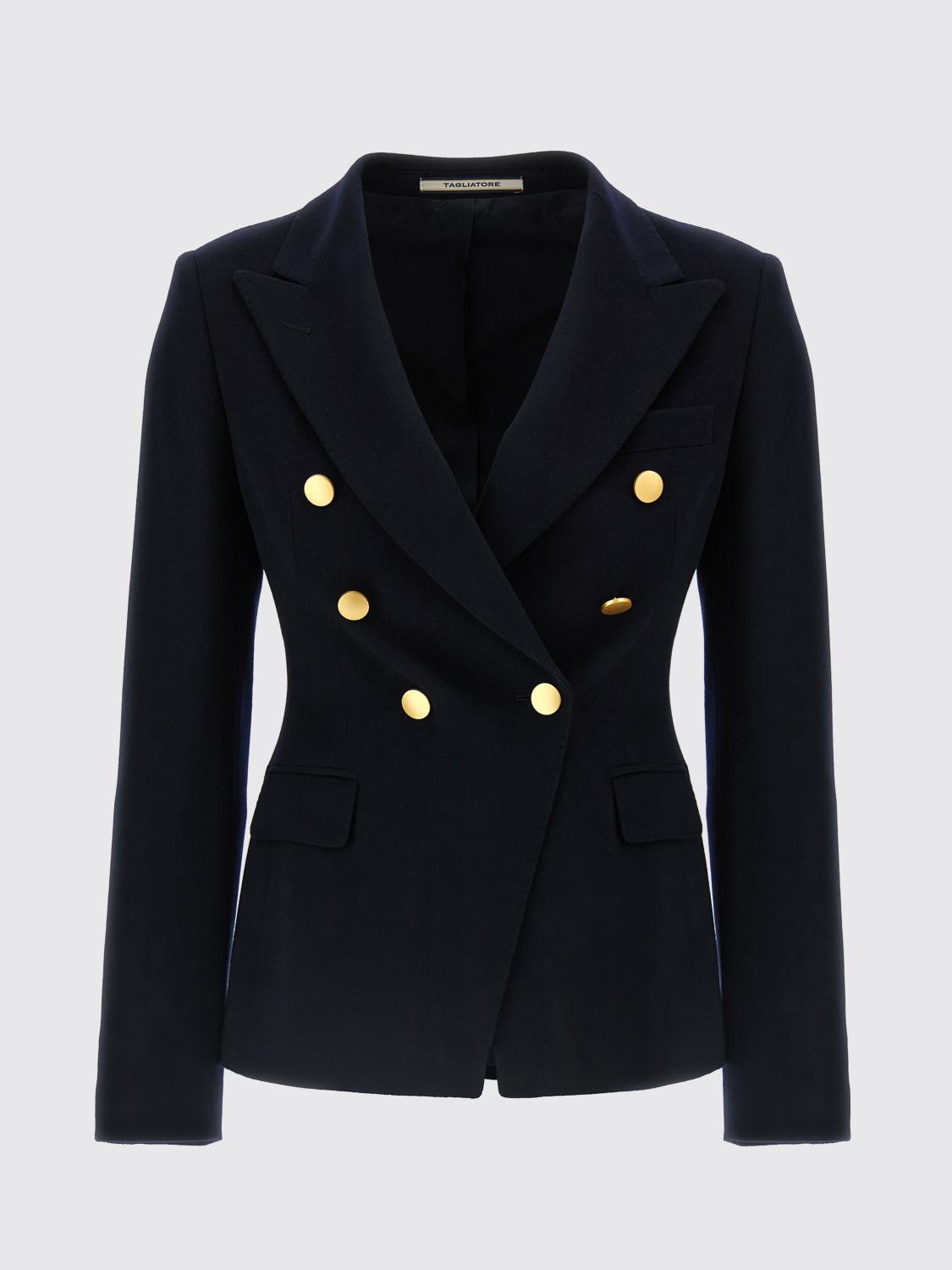 TAGLIATORE GIACCA: Giacca doppiopetto Tagliatore, Blue - Img 1