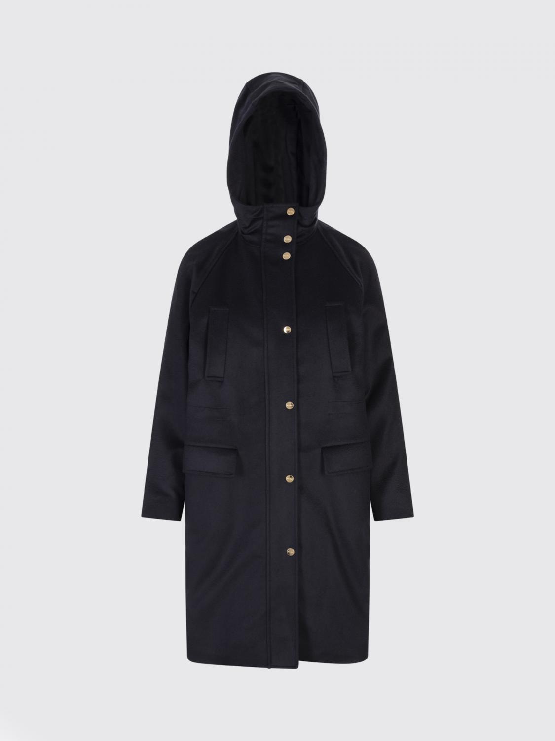 MAX MARA STUDIO ABRIGO: Abrigo mujer Max Mara, Negro - Img 1