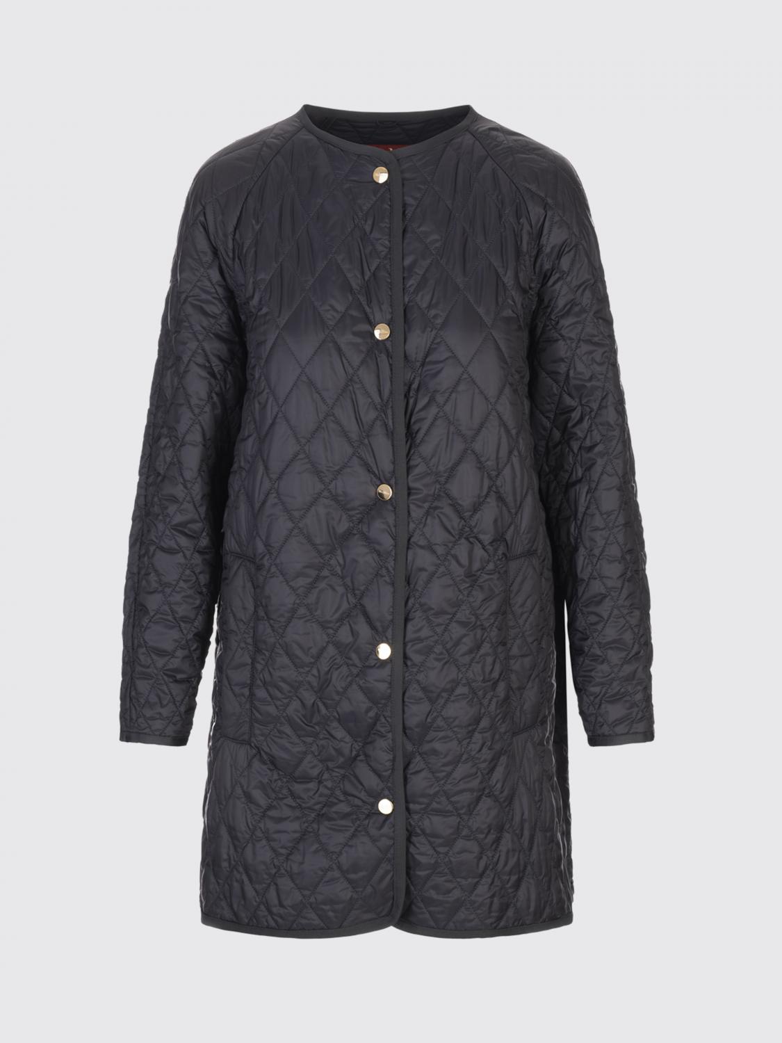 MAX MARA STUDIO ABRIGO: Abrigo mujer Max Mara, Negro - Img 3