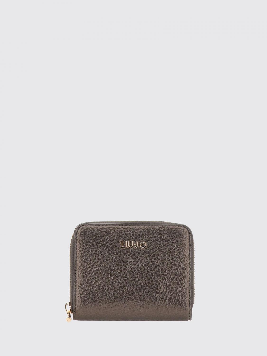 LIU JO WALLET: Wallet woman Liu Jo, Brown - Img 1