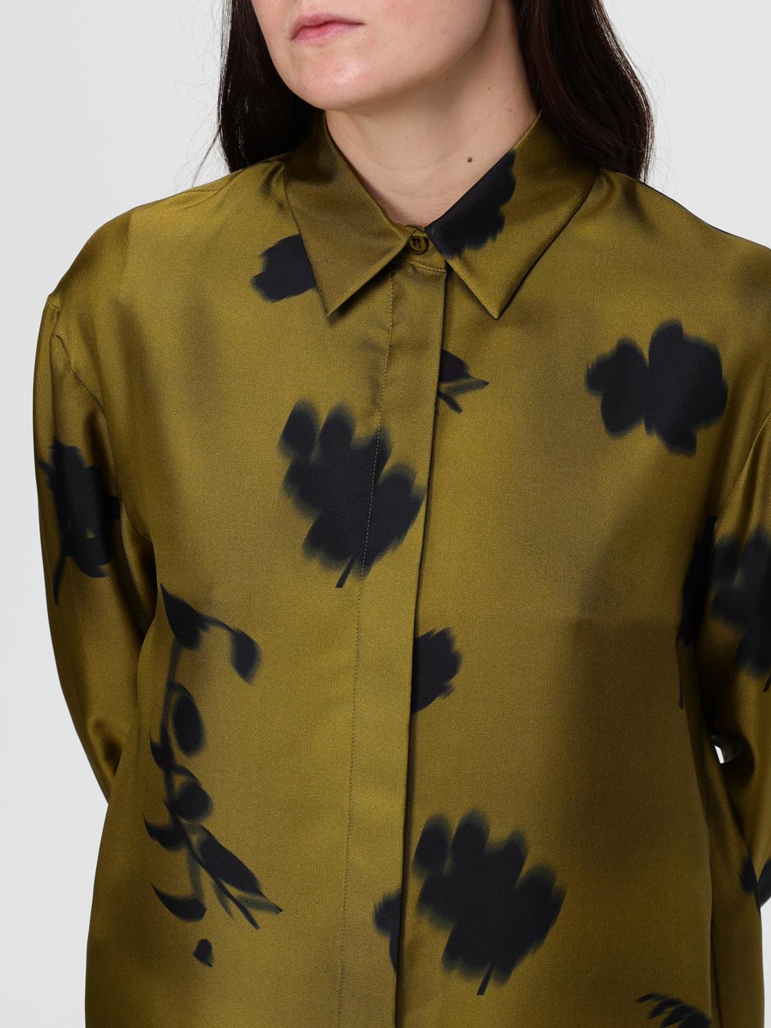 MM MAX MARA HEMDBLUSE: Hemdbluse damen Mm Max Mara, Grün - Img 5