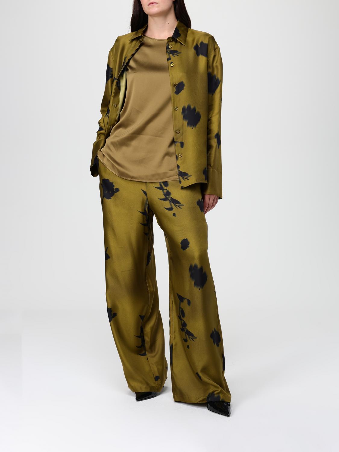 MM MAX MARA PANTS: Pants woman Mm Max Mara, Green - Img 2