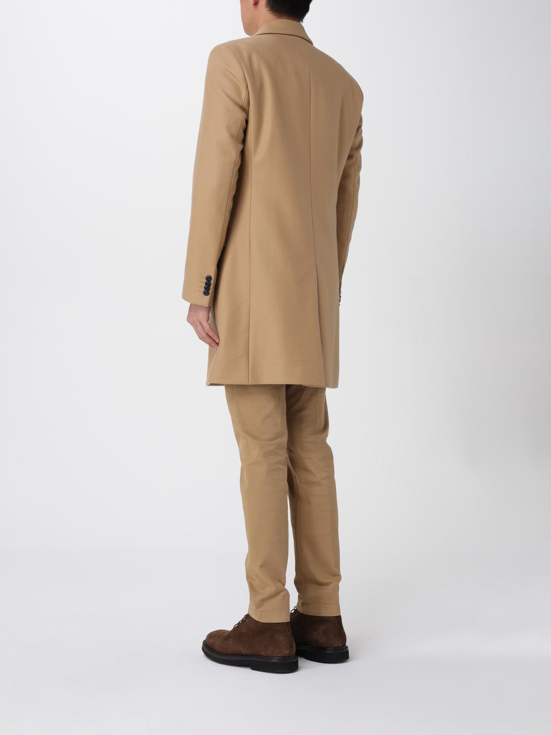 HUGO COAT: Coat men Hugo, Beige - Img 2