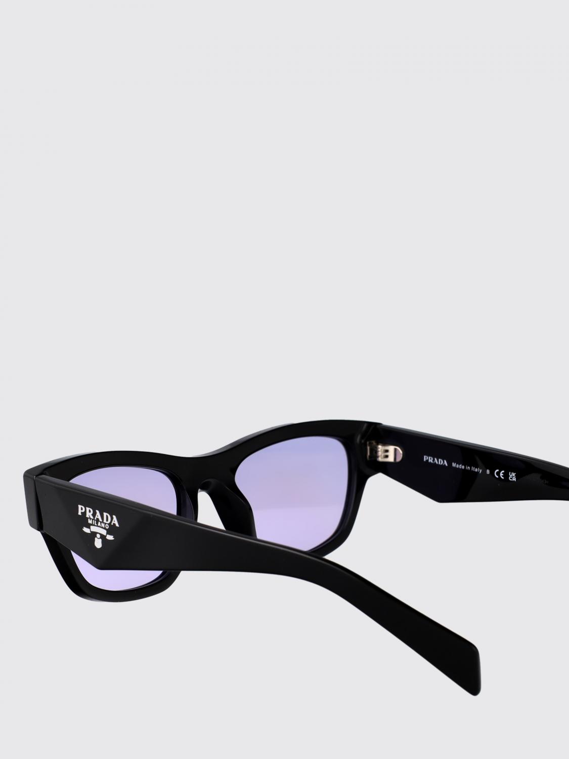 PRADA GAFAS DE SOL: Gafas de sol PR B09S Prada de acetato, Negro 1 - Img 3