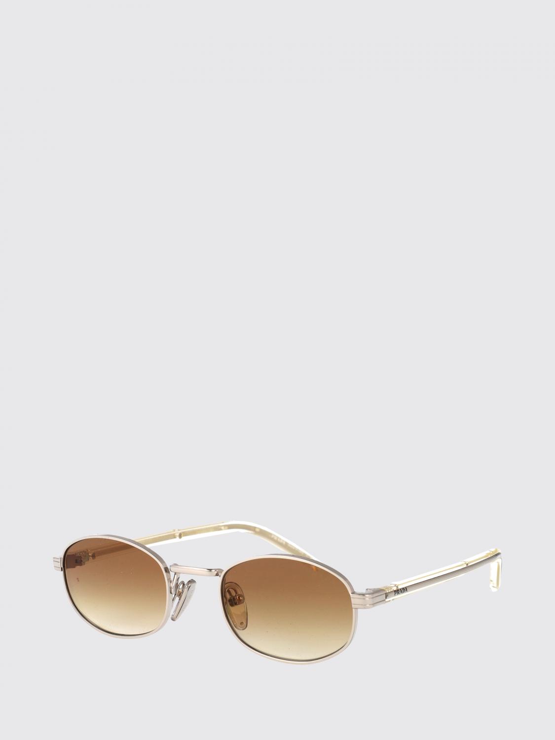 PRADA サングラス: Prada 0PRB53S スチール アセテート サングラス, シルバー - Img 1