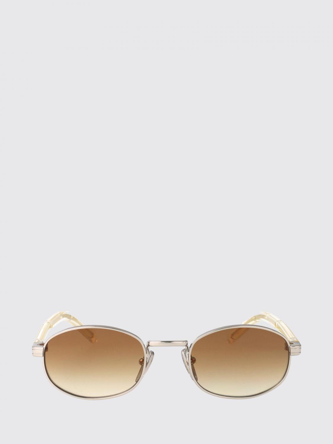 PRADA サングラス: Prada 0PRB53S スチール アセテート サングラス, シルバー - Img 2