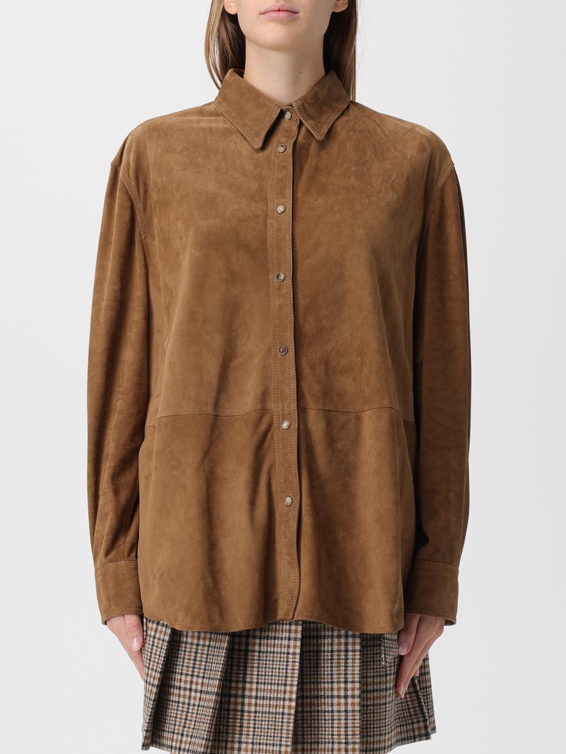 BRUNELLO CUCINELLI JACKET: Blazer woman Brunello Cucinelli, Beige - Img 1