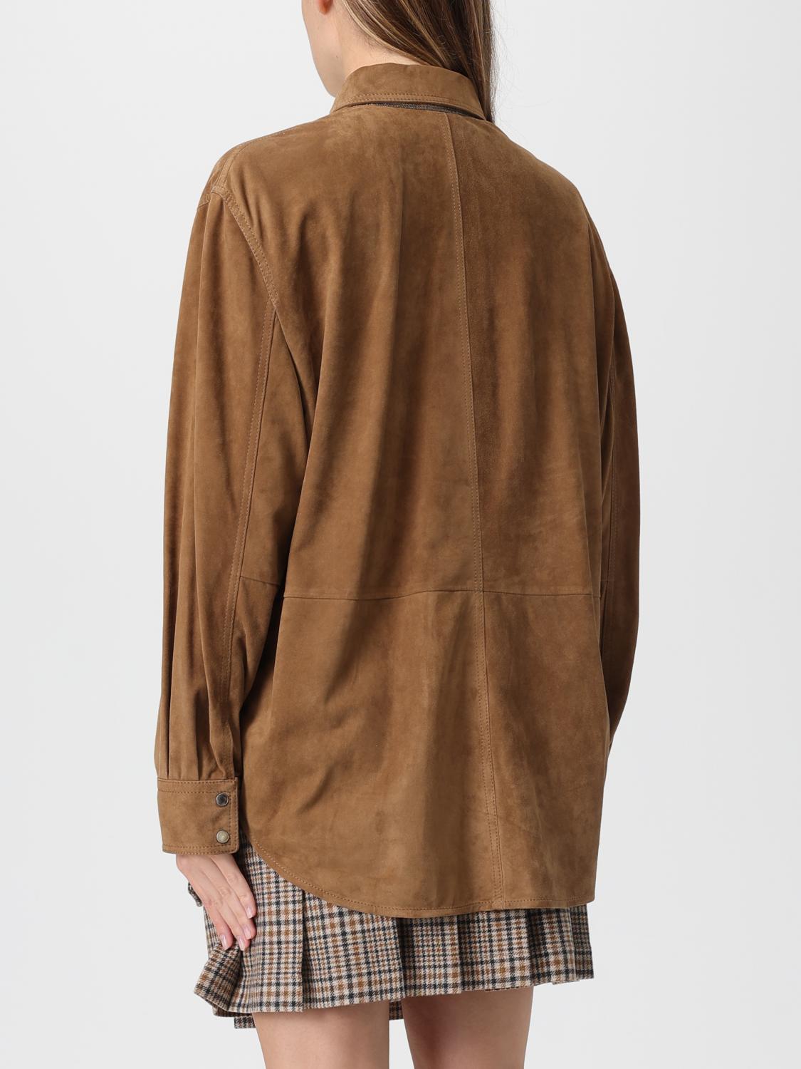 BRUNELLO CUCINELLI JACKET: Blazer woman Brunello Cucinelli, Beige - Img 3