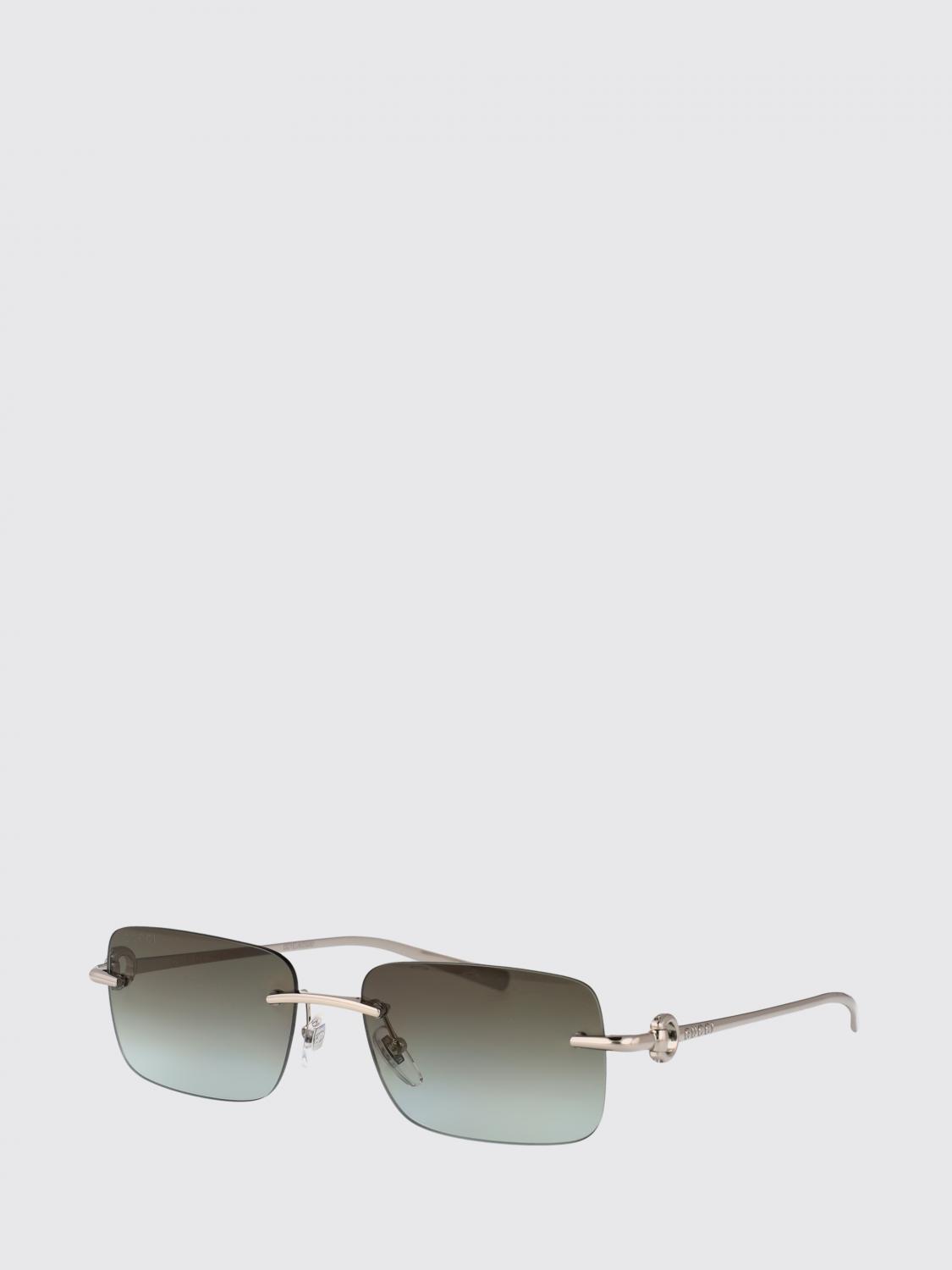 GUCCI SUNGLASSES: Sunglasses men Gucci, Silver - Img 1