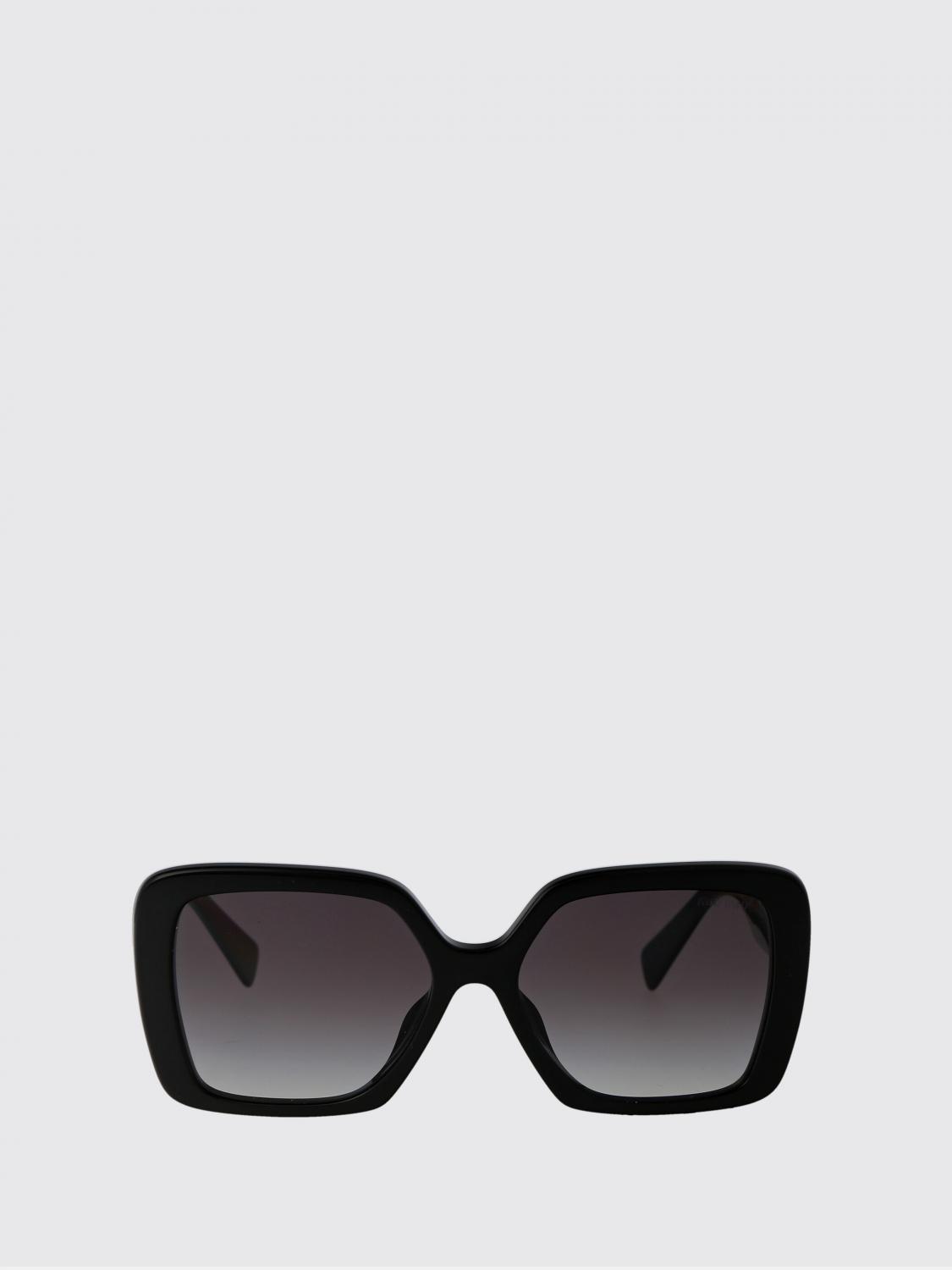 MIU MIU OCCHIALI DA SOLE: Occhiali da sole 0MU10YS Miu Miu in acetato , Nero - Img 2