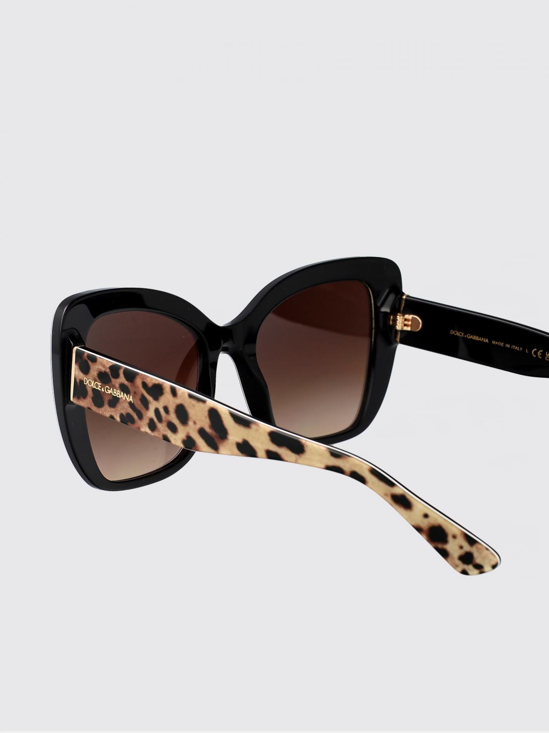 DOLCE & GABBANA GAFAS DE SOL: Gafas de sol DG 4348 Dolce & Gabbana de acetato, Marrón - Img 4