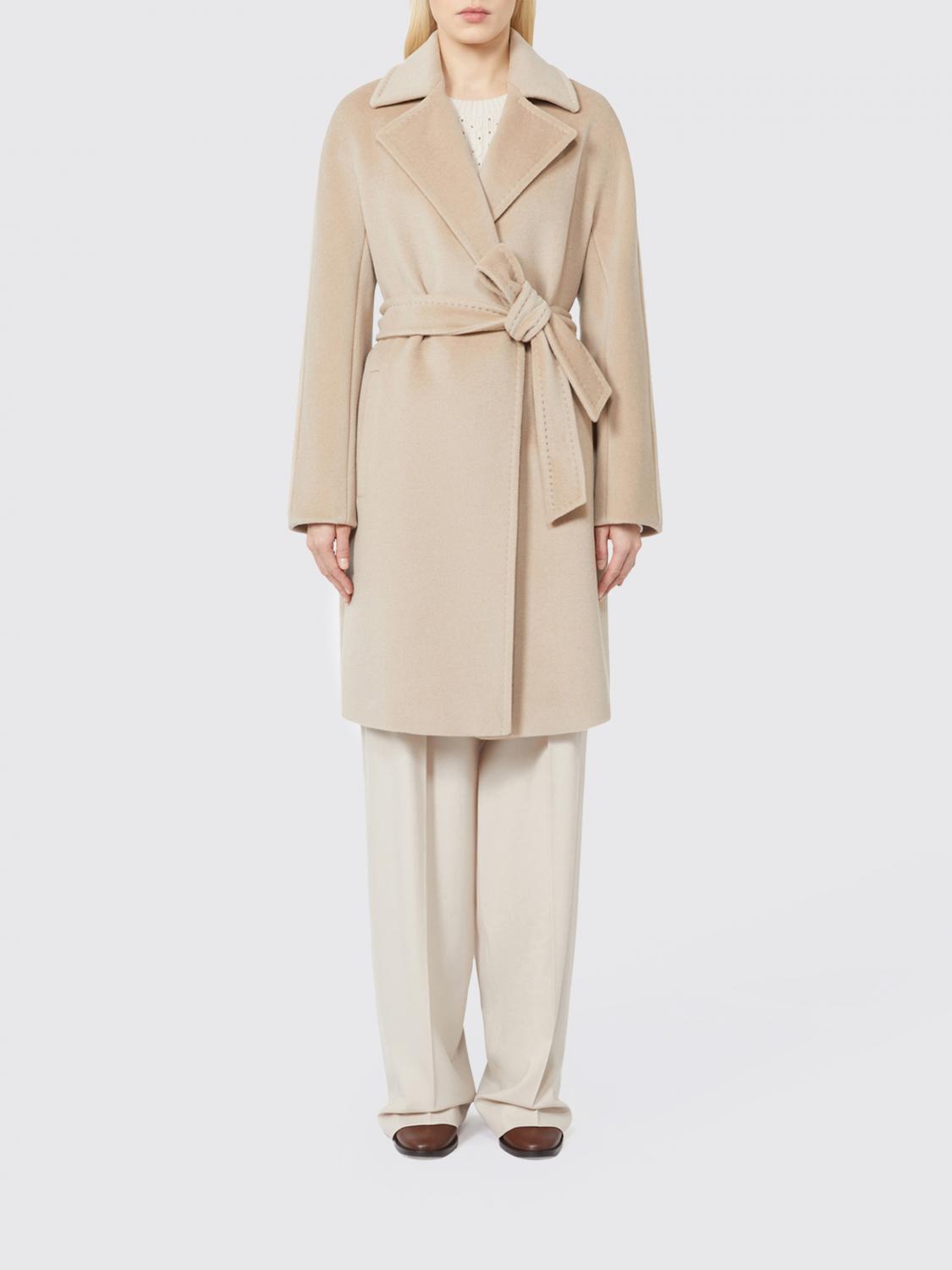 MAX MARA STUDIO ABRIGO: Abrigo mujer Max Mara, Beige - Img 1