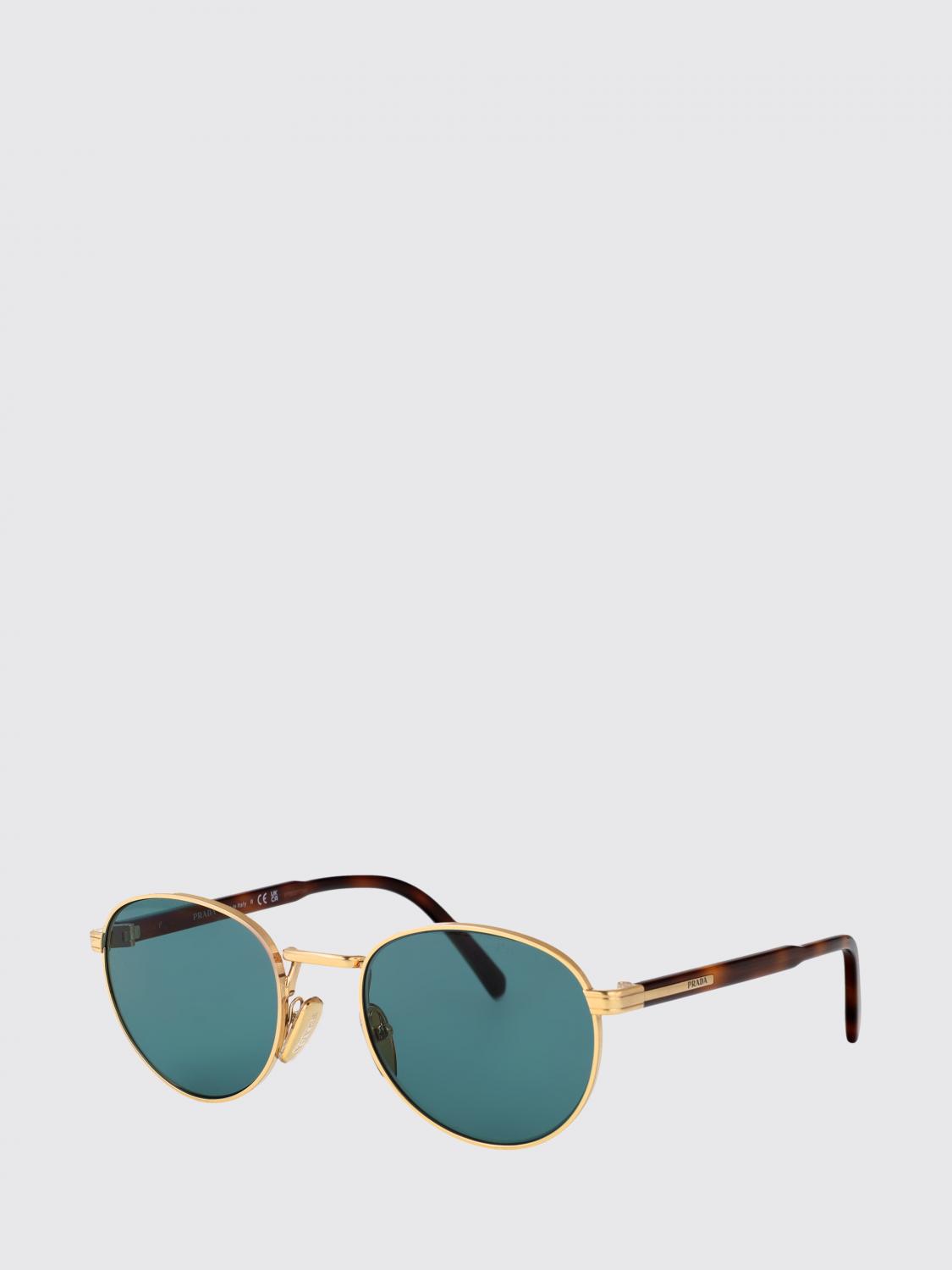 PRADA サングラス: Prada 0PRB51S アセテート メタル サングラス, ゴールド - Img 1