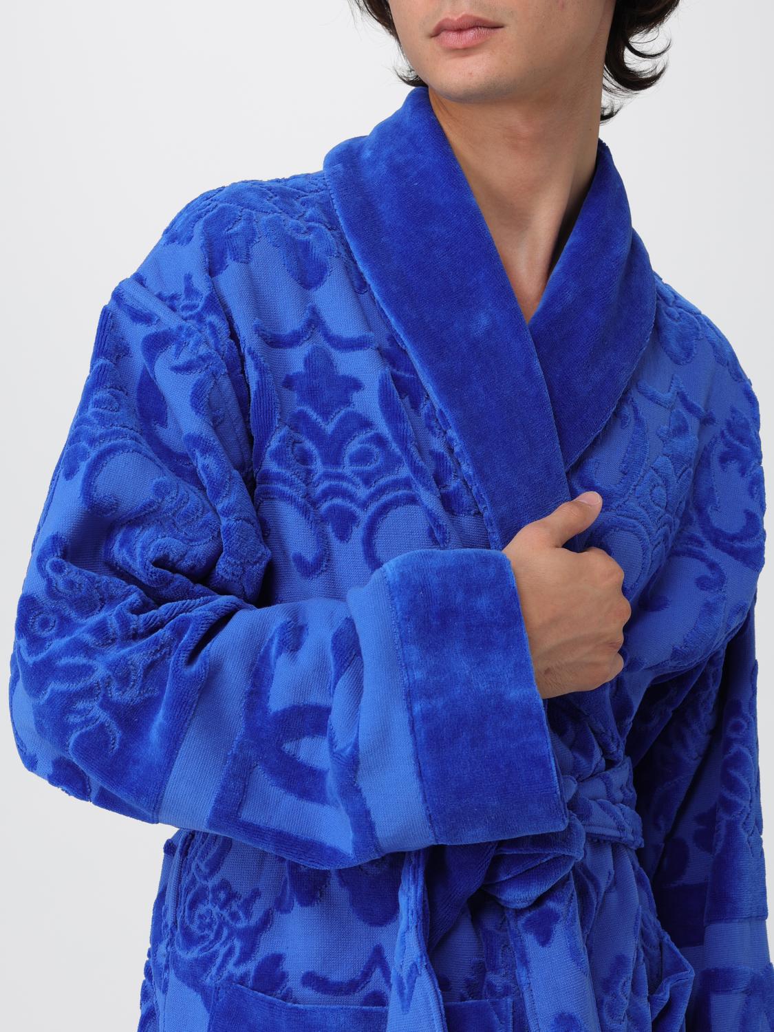 DOLCE & GABBANA BADEMÄNTEL: Bademantel herren Dolce & Gabbana, Blau - Img 5