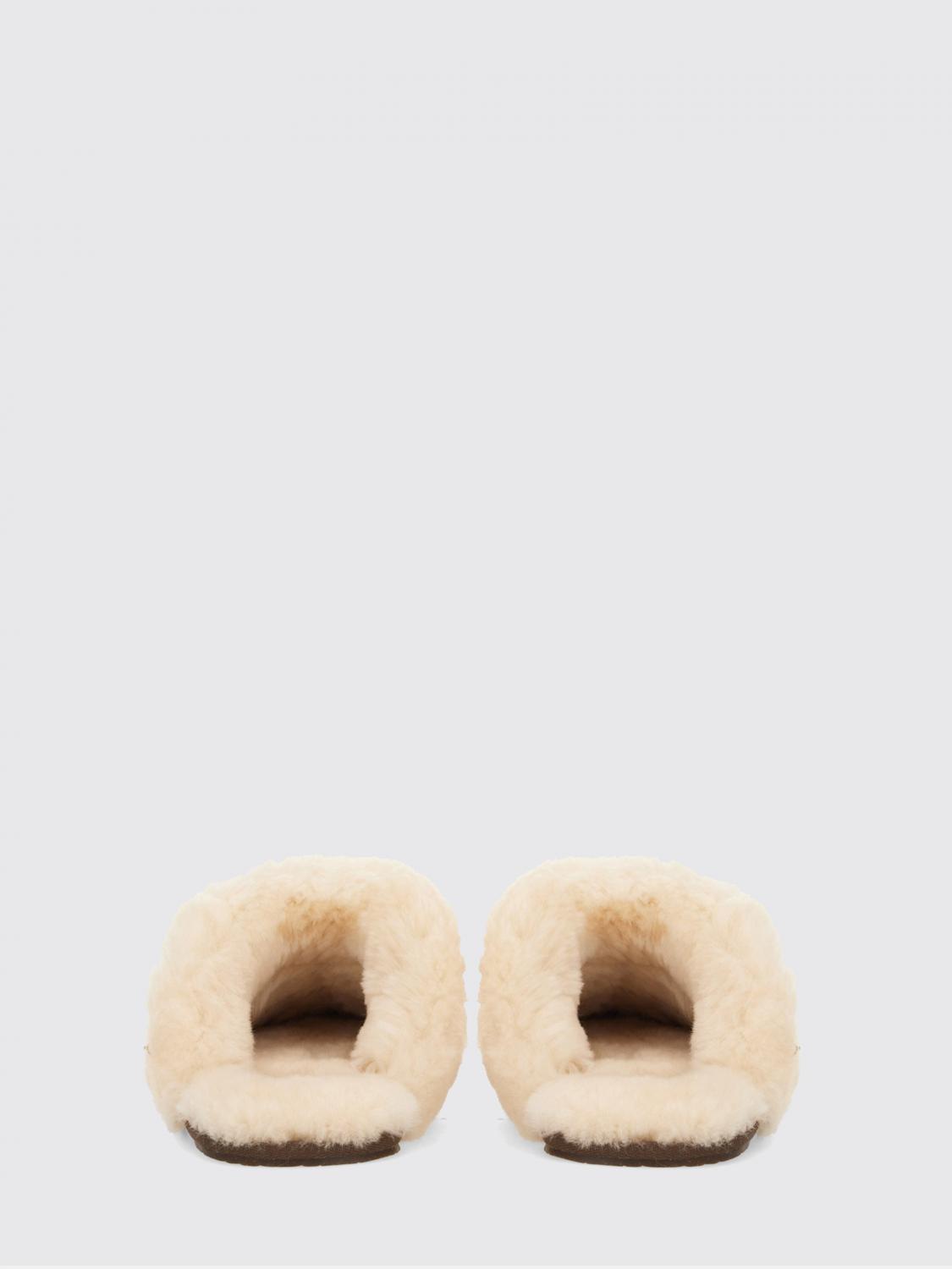 UGG ABBIGLIAMENTO DA CAMERA: Ciabatte Scuffette II UGG in camoscio e lana , Marrone - Img 3