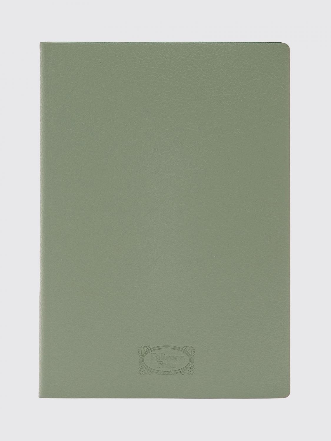 POLTRONA FRAU NOTIZBÜCHER UND SCHREIBWAREN: Schreibtisch-accessoires lifestyle Poltrona Frau, Grün - Img 1