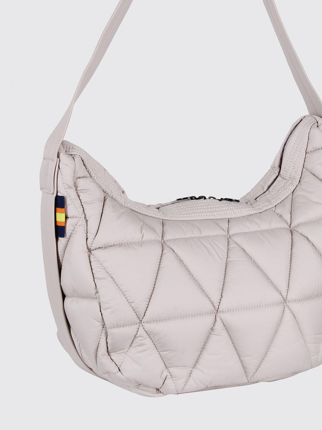 K-WAY SHOULDER BAG: Shoulder bag woman K-way, Beige - Img 3