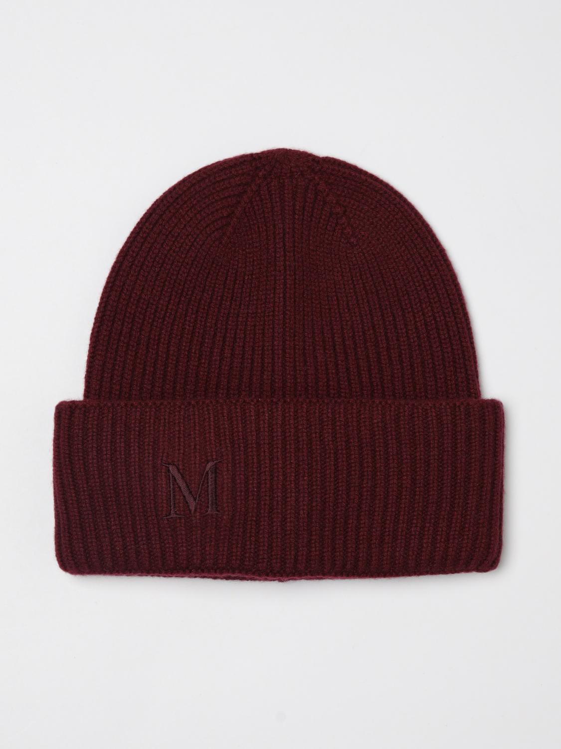 MAX MARA HAT: Hat woman Max Mara, Cherry - Img 1