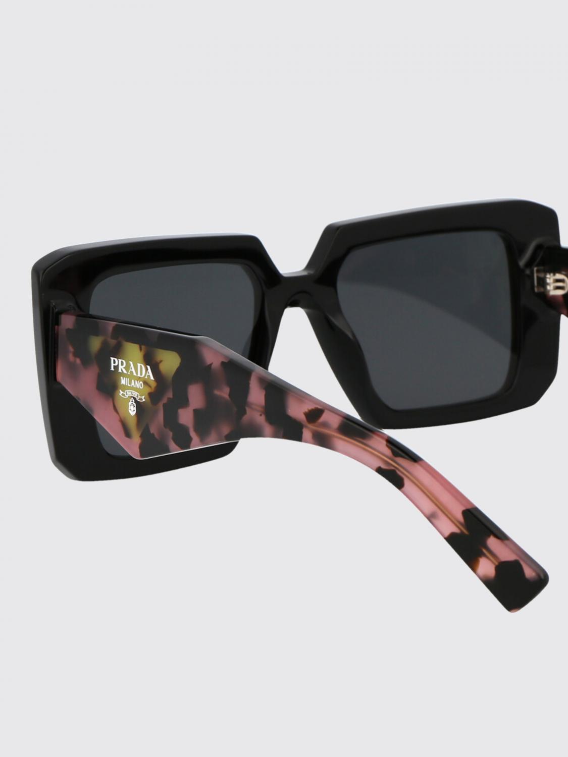 PRADA GAFAS DE SOL: Gafas de sol 0PR23YS Prada de acetato carey, Negro 1 - Img 4