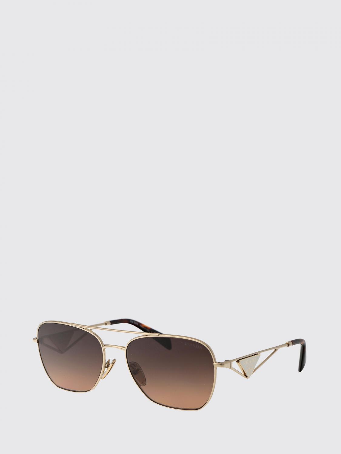 PRADA サングラス: Prada 0PRA50S メタルサングラス, ゴールド - Img 1