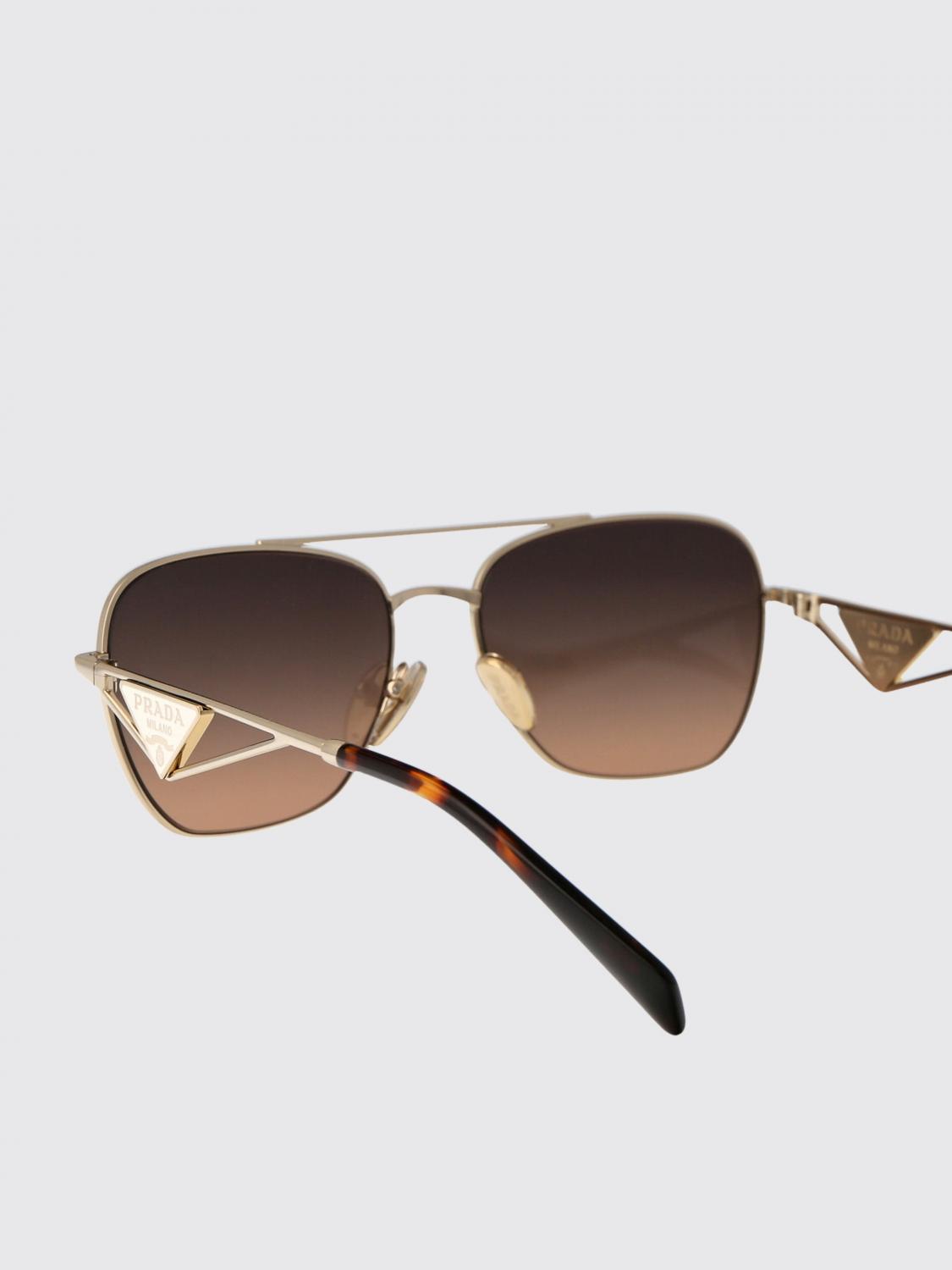 PRADA サングラス: Prada 0PRA50S メタルサングラス, ゴールド - Img 4