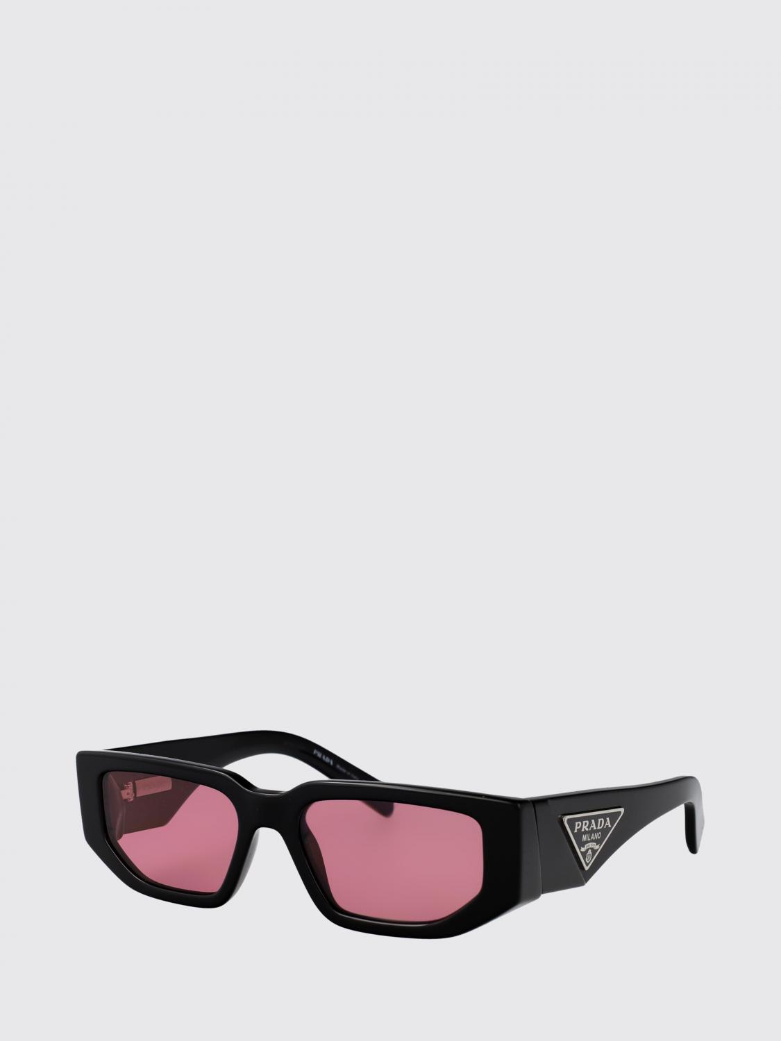 PRADA SUNGLASSES: 0PR09ZS Acetate Sunglasses Prada, Black - Img 1
