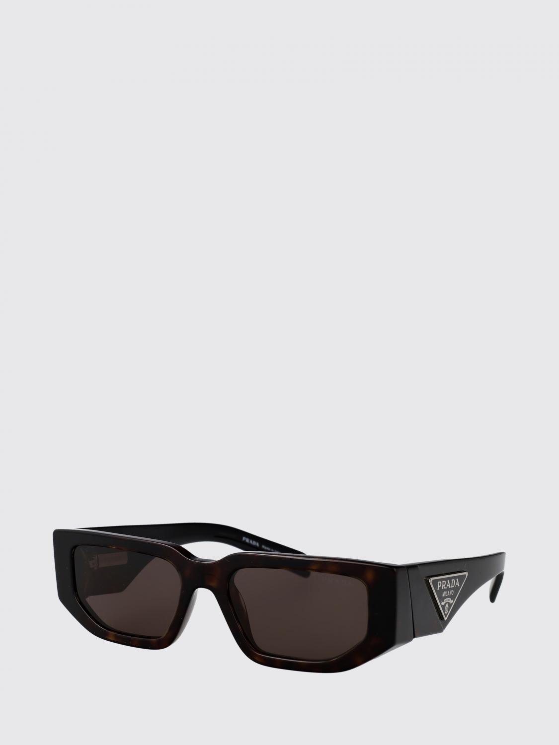 PRADA 선글라스: Prada 0PR09ZS 아세테이트 선글라스, 브라운 - Img 1