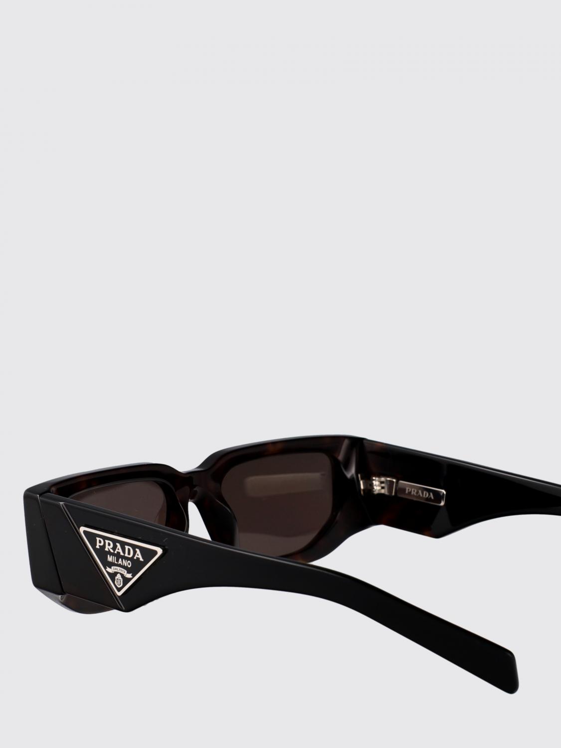 PRADA 선글라스: Prada 0PR09ZS 아세테이트 선글라스, 브라운 - Img 3