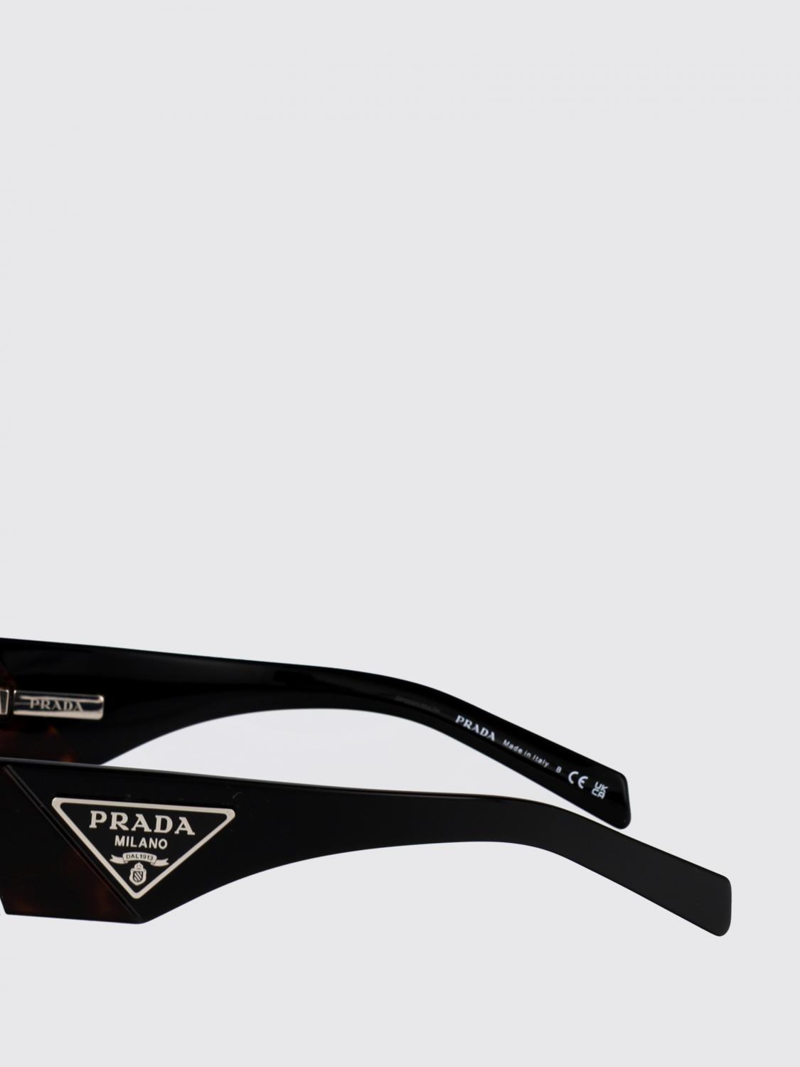 PRADA 선글라스: Prada 0PR09ZS 아세테이트 선글라스, 브라운 - Img 4