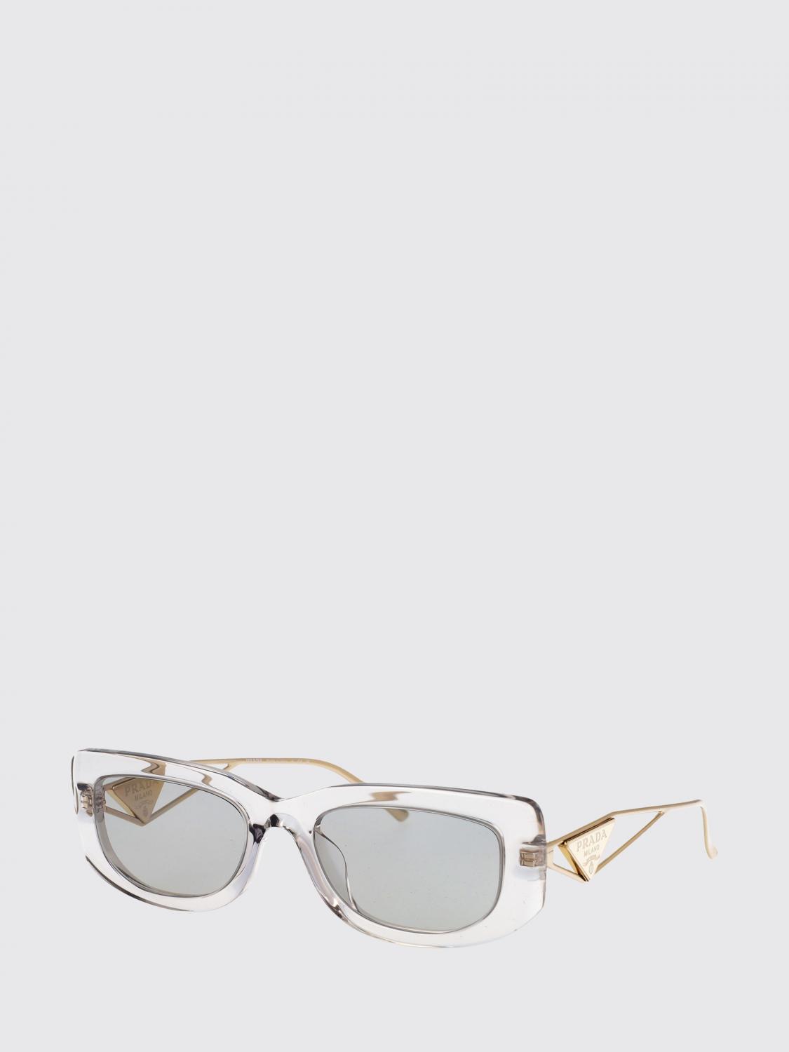 PRADA GAFAS DE SOL: Gafas de sol 0PR14YS Prada de acetato y metal, Gris - Img 1