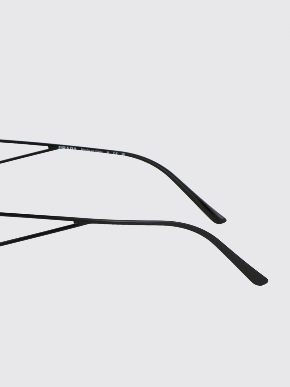 PRADA GAFAS DE SOL: Gafas de sol 0PR14YS Prada de acetato y metal, Negro 1 - Img 3