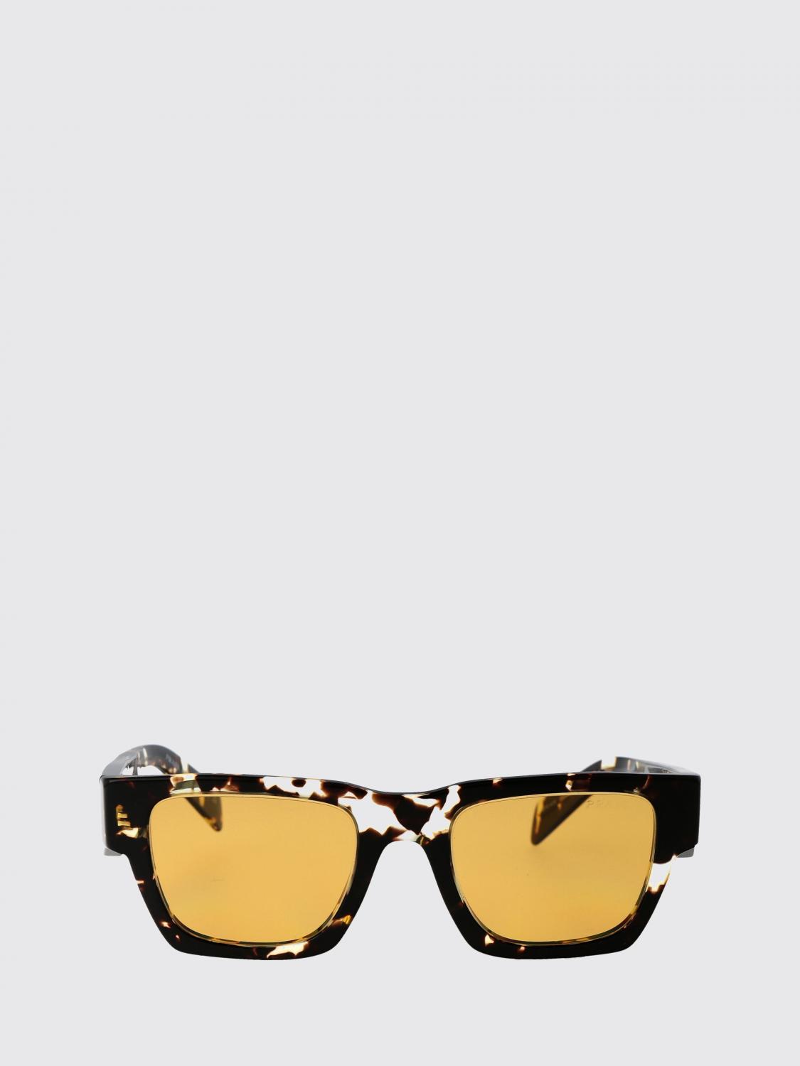 PRADA 선글라스: Prada 0PRA06S 거북 등껍질 아세테이트 선글라스, 브라운 - Img 2