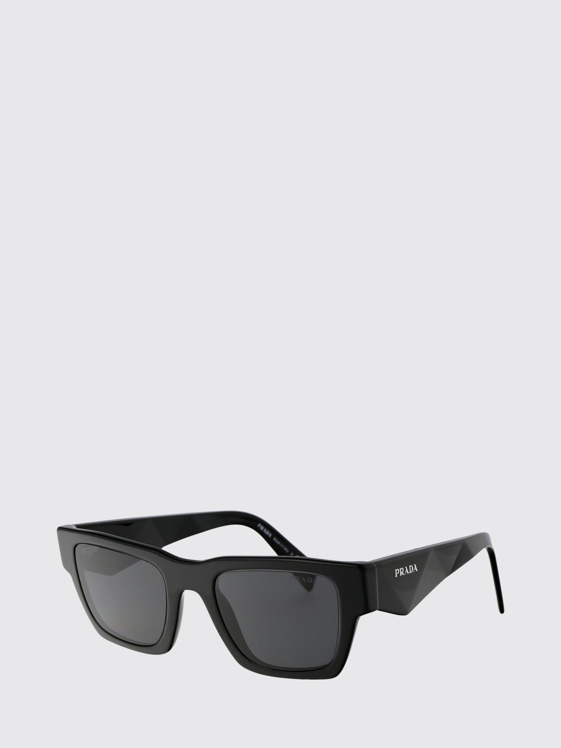 PRADA 선글라스: Prada 0PRA06S 거북 등껍질 아세테이트 선글라스, 블랙 1 - Img 1