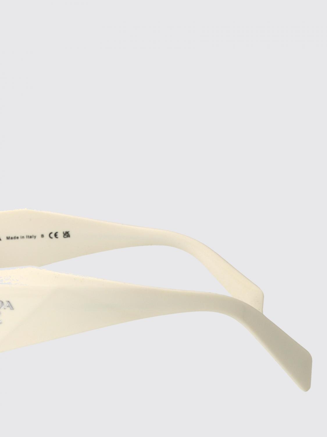 PRADA GAFAS DE SOL: Gafas de sol 0PR07YS Prada de acetato, Blanco - Img 3