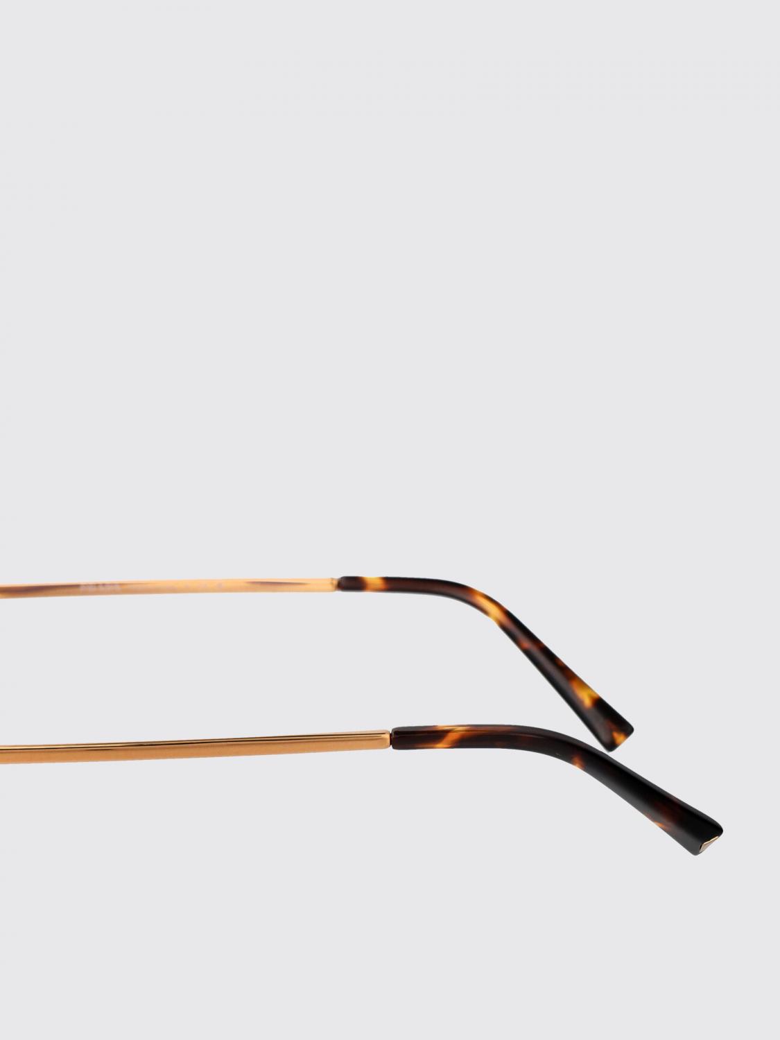 PRADA サングラス: Prada 0PRA60S メタル&アセテートサングラス, ブラウン - Img 3