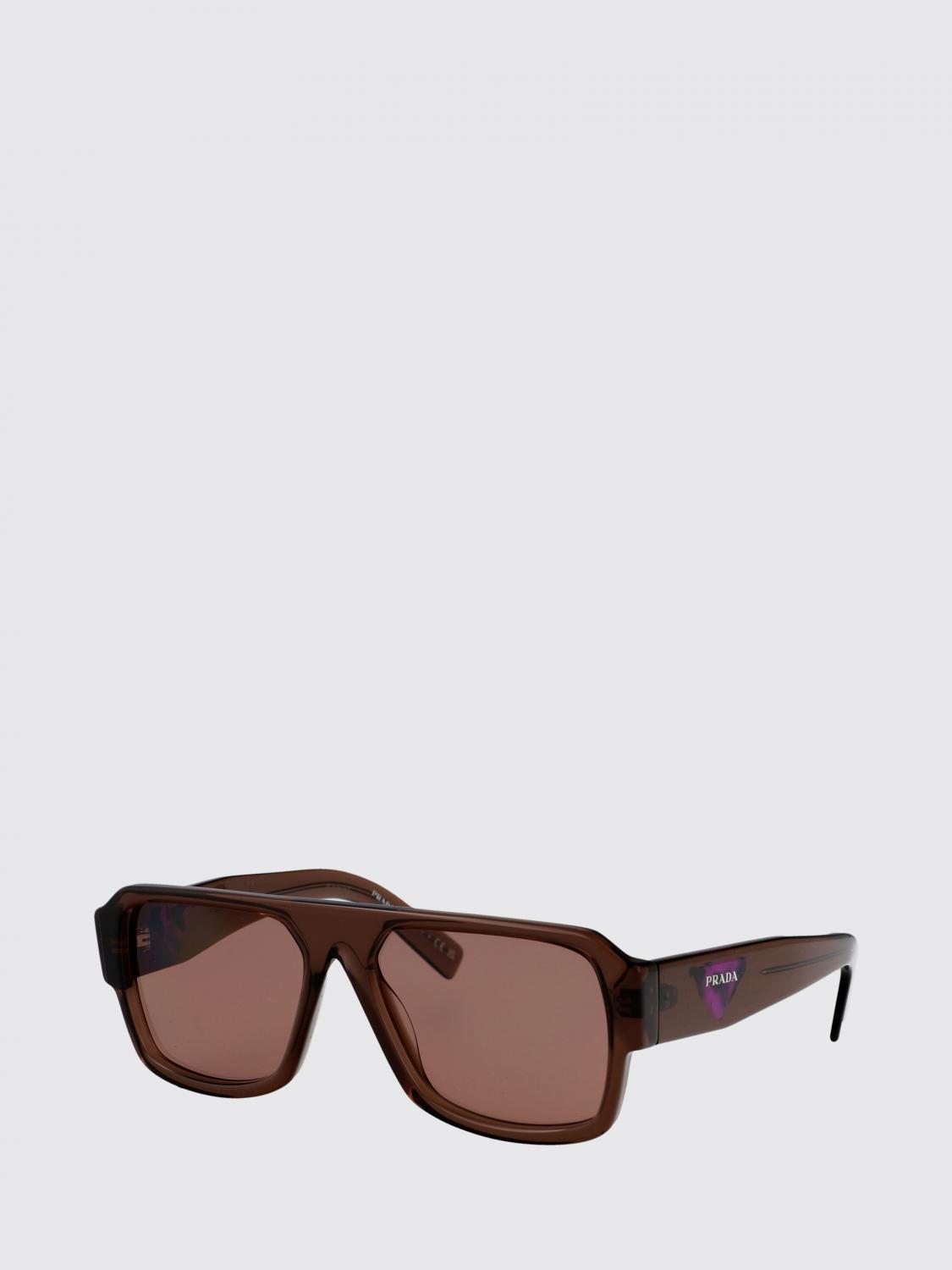 PRADA 선글라스: Prada 0PR22YS 아세테이트 선글라스, 브라운 - Img 1