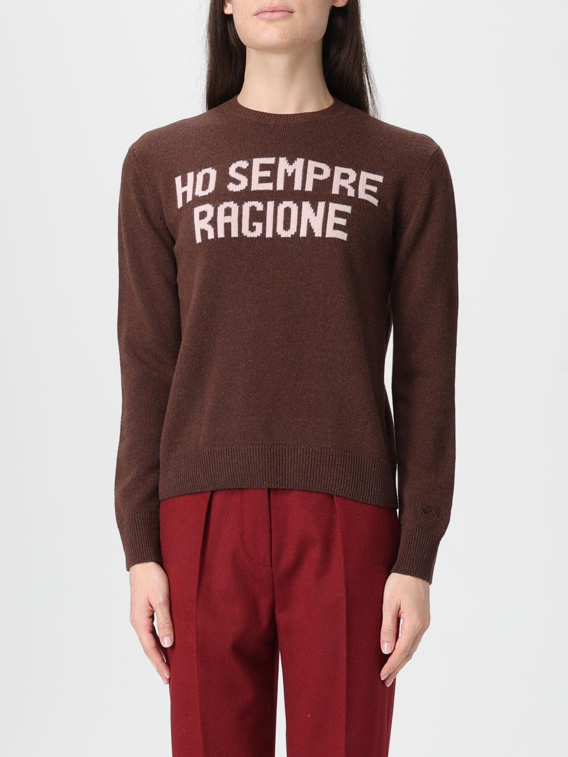 MC2 SAINT BARTH SWEATER: Sweater woman Mc2 Saint Barth, Dark - Img 1