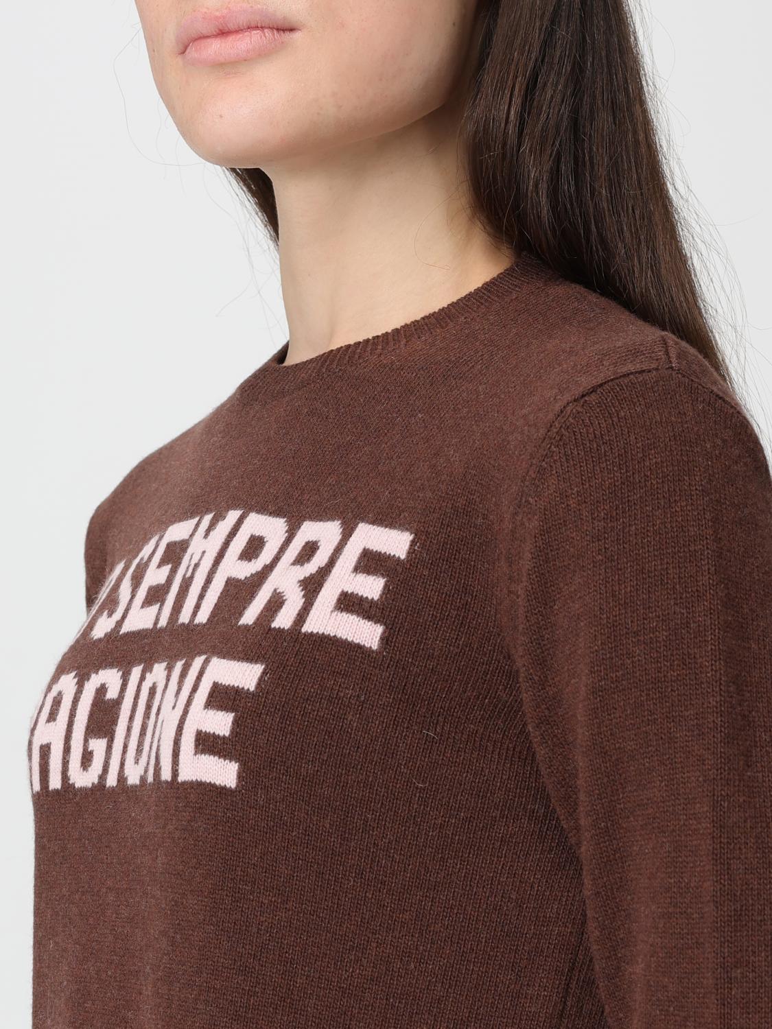 MC2 SAINT BARTH SWEATER: Sweater woman Mc2 Saint Barth, Dark - Img 3