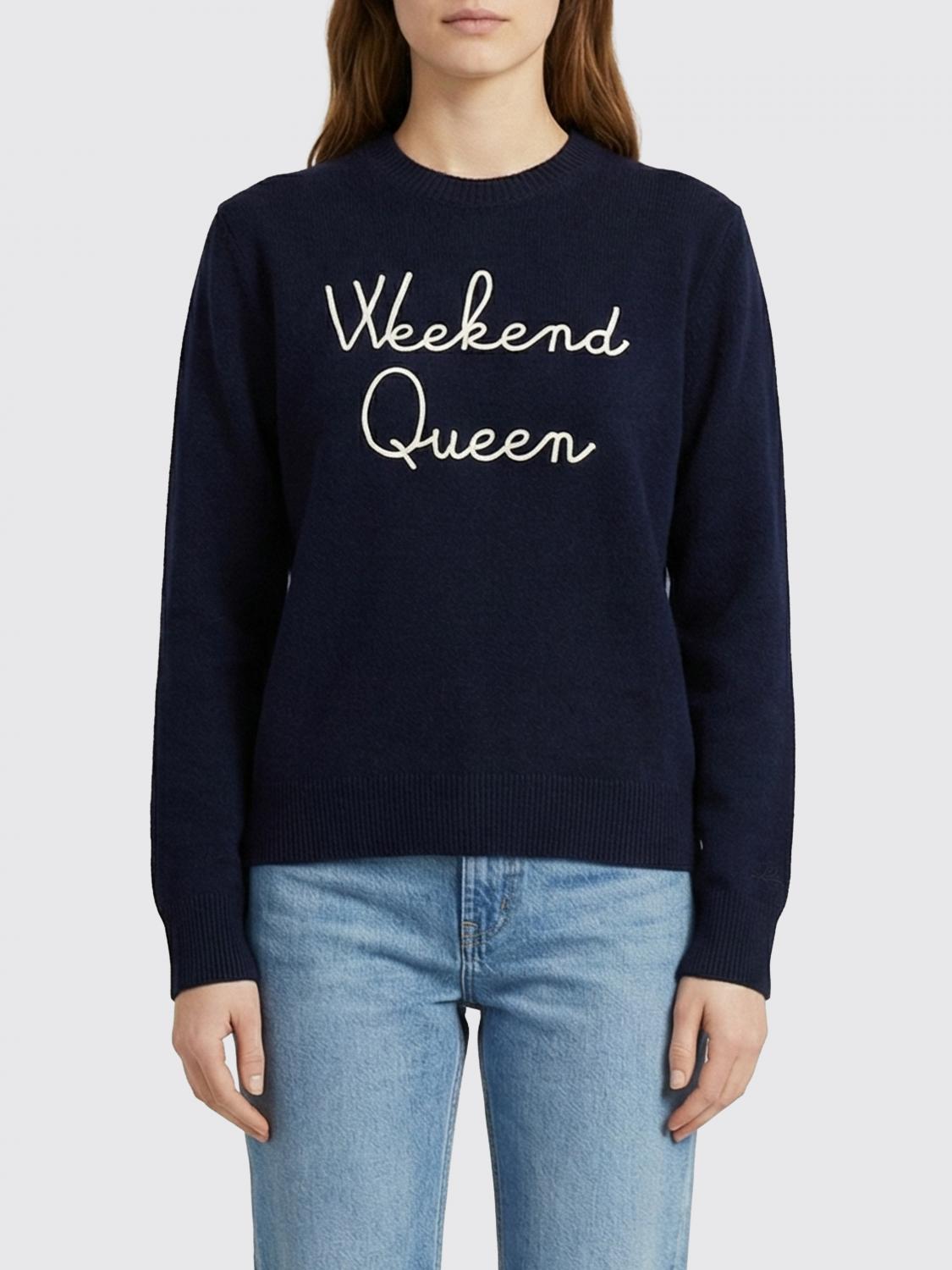 MC2 SAINT BARTH SWEATER: Sweater woman Mc2 Saint Barth, Black 4 - Img 1