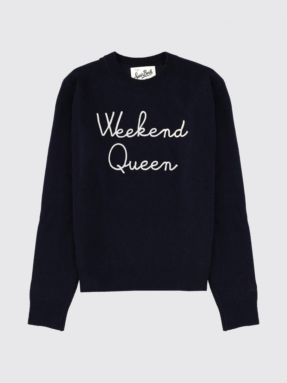 MC2 SAINT BARTH SWEATER: Sweater woman Mc2 Saint Barth, Black 4 - Img 2