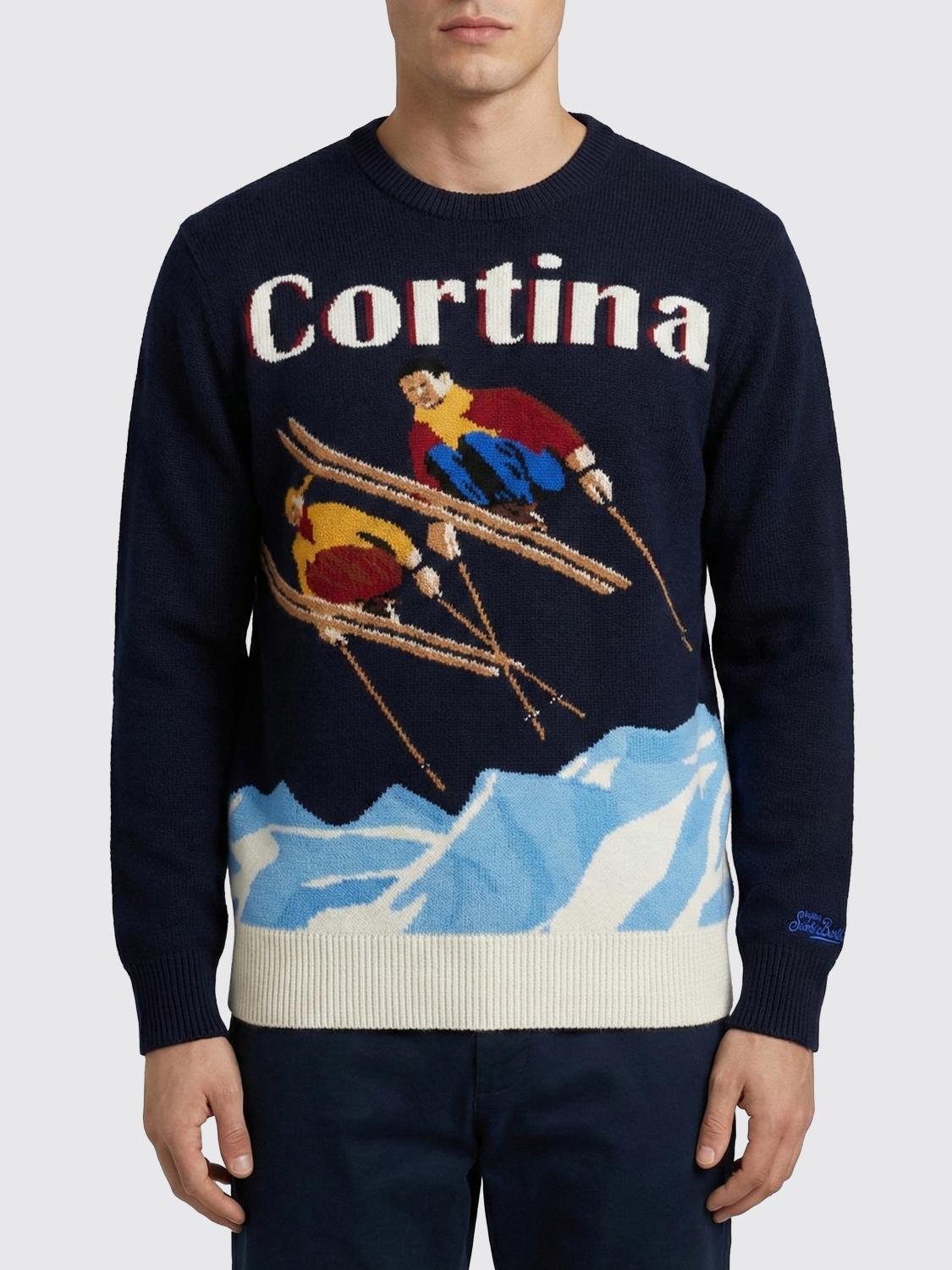 MC2 SAINT BARTH PULL: Pull homme Mc2 Saint Barth, Bleu 2 - Img 1