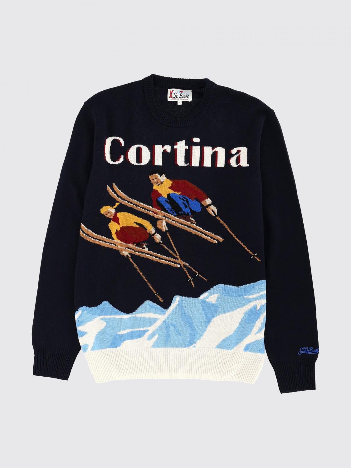 MC2 SAINT BARTH PULL: Pull homme Mc2 Saint Barth, Bleu 2 - Img 2