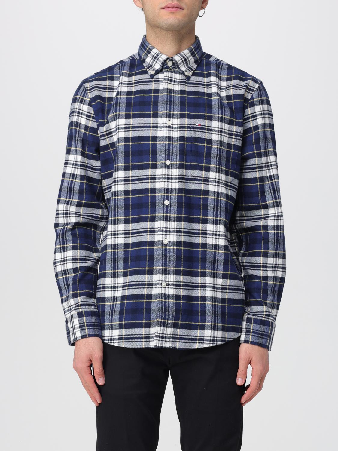 TOMMY HILFIGER SHIRT: Shirt men Tommy Hilfiger, Blue - Img 1