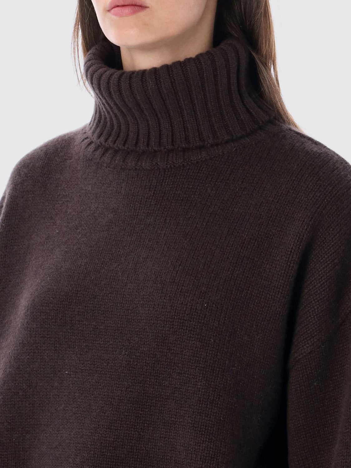 EXTREME CASHMERE セーター: セーター メンズ Extreme Cashmere, ブラウン - Img 3