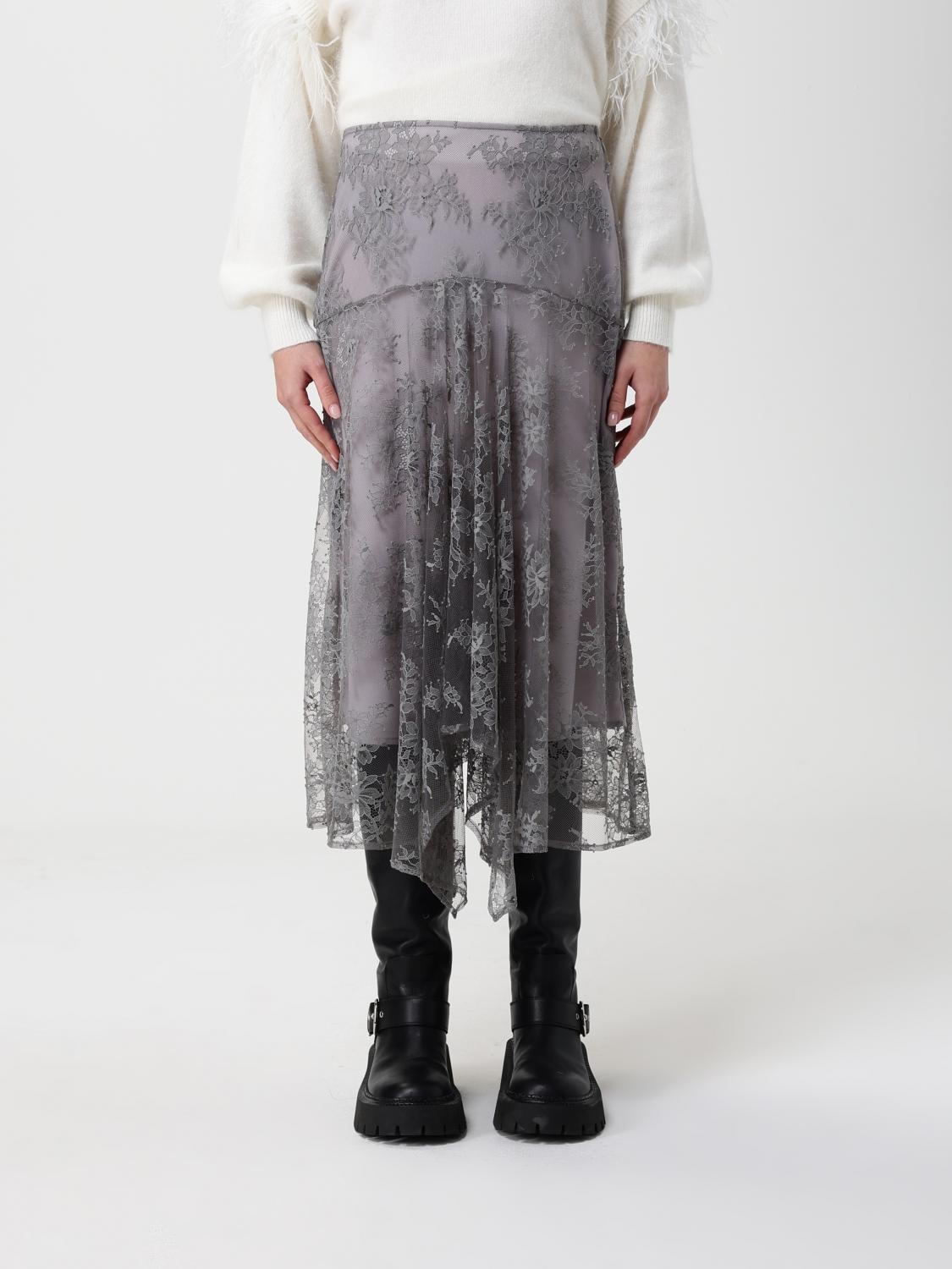 TWINSET FALDA: Falda mujer Twinset, Acero - Img 1