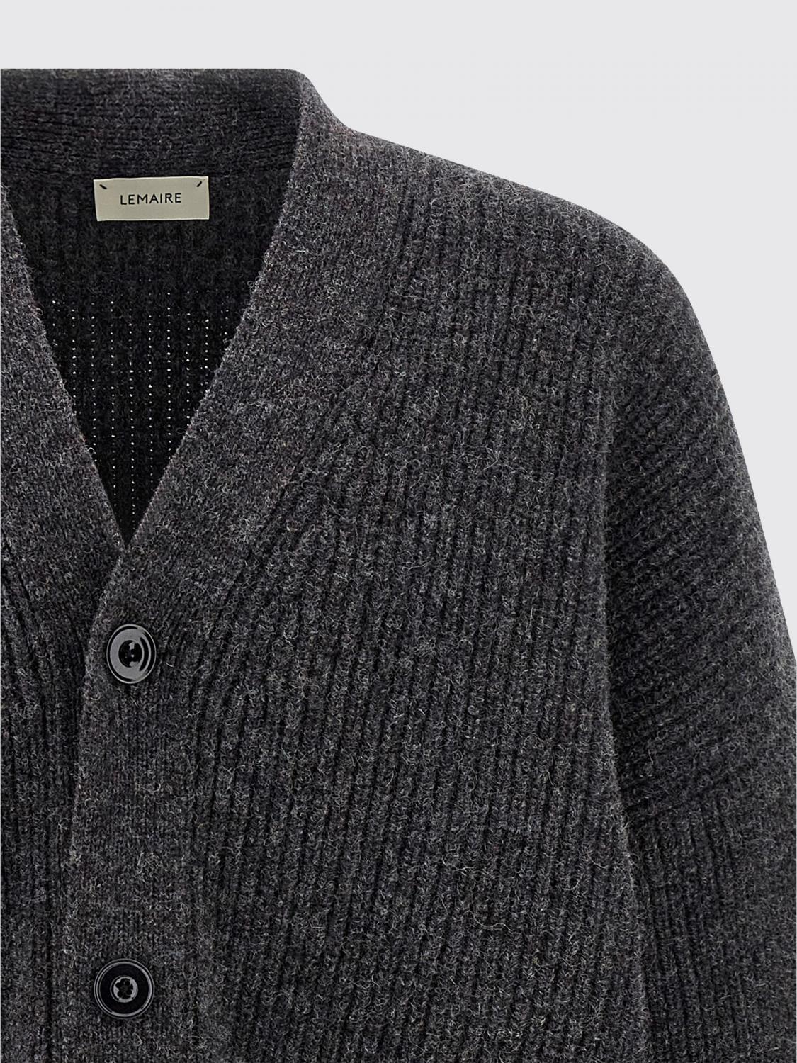 LEMAIRE STRICKJACKE: Strickjacke herren Lemaire, Grau - Img 3