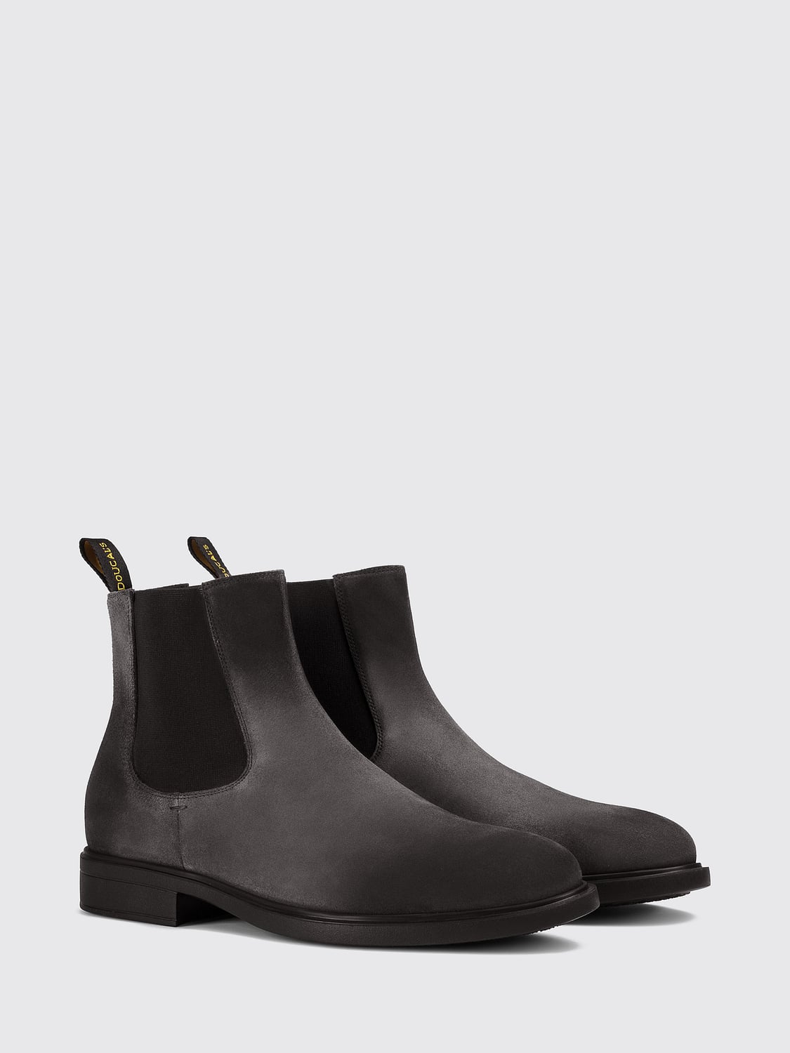 DOUCAL'S BOOT: Doucal's Suede Ankle Boots, Charcoal - Img 2