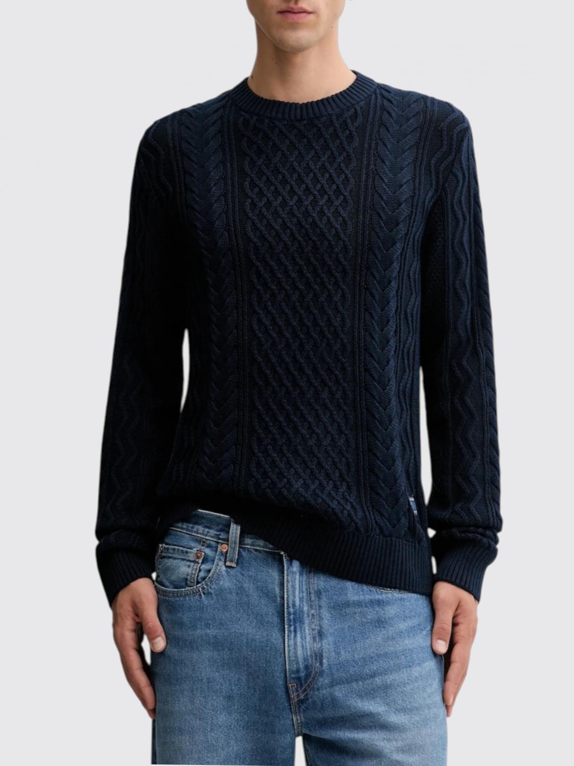 TOMMY JEANS SWEATER: Sweater men Tommy Jeans, Blue - Img 1